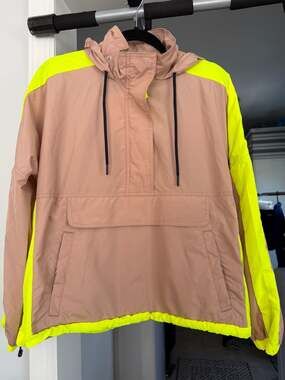 GapFit Color-Block Windbreaker Jacket, Size S